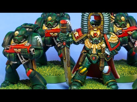 Retro painting: Dark Angels