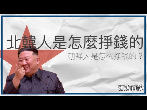 朝鮮人是如何掙錢的?最掙錢的朝鮮工作竟然是高科技|北韓人是如何掙錢|朝鮮經濟結構|瑪力再說