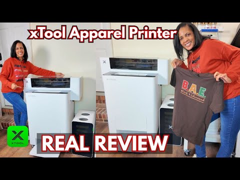 The TRUTH About the New xTool Apparel DTF Printer (Full Honest Review Full Detailed Setup & Demo!