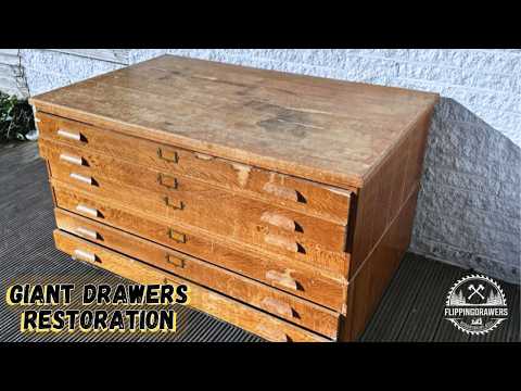 Old File Cabinet  RESTORATION