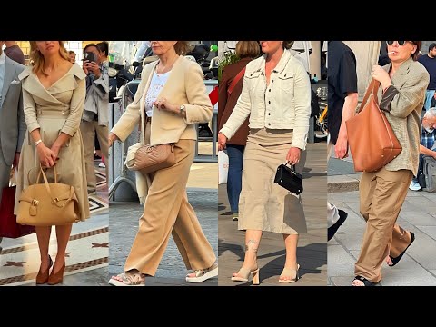 MILAN DAILY STREET STYLE INSPIRED BY ITALIAN TRENDS 🇮🇹 CHIC OUTFITS FASHION 🛍️ SUMMER 2025 SHOPPING