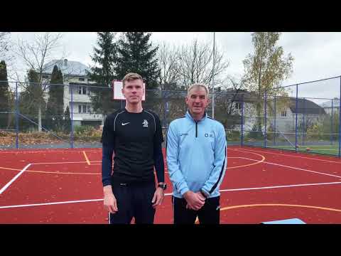 Комплекс вправ для занять фізичною культурою під час дистанційного навчання (частина 1)