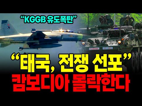 "한국 무기 총집합" 전면전 선언한 태국, 중국 믿던 캄보디아는 박살나기 직전이다.
