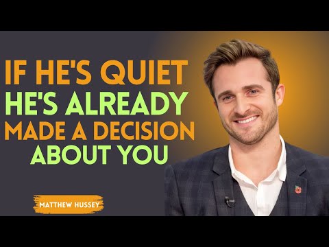 🎯 "IF HE'S QUIET HE'S ALREADY MADE A DECISION ABOUT YOU" 🎯| MATTHEW HUSSEY MOTIVATION SPEECH