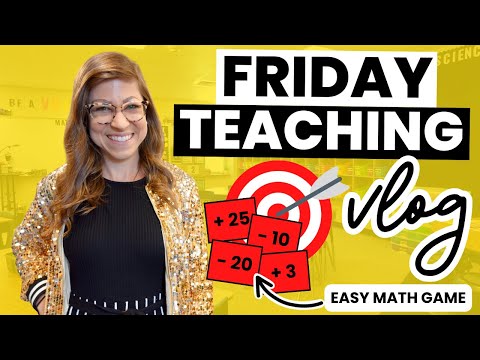 A Crazy Friday in Fourth Grade | A Day in the Life of a Teacher VLOG