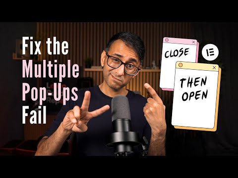 THIS FIXES - Avoid Multiple Popups - Elementor Tutorial