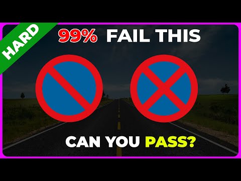 Only 1% Can Spot The Correct Sign | Top 50 Ultimate Road Signs For Driving Test