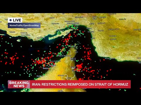 Iran Says Strait of Hormuz is Shut Amid Reports of Gunfire