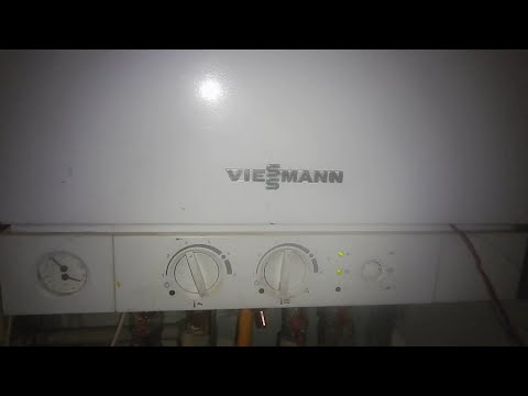 Ремонт котла Viessmann Vitopend 100. Ремонт датчика температуры на выходе. Ошибка - два диода мигают