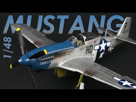 Cripes A'Mighty! Eduard 1/48 P51D Mustang - Full model kit build