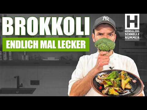 Gebratener Brokkoli mit Soja und Sesam