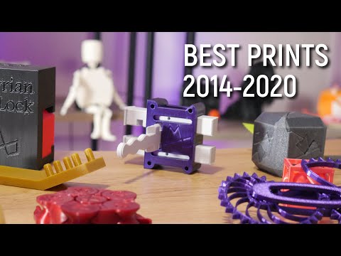My Favorite Designs from 6 Years of 3D Printing!