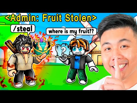 I Broke Blox Fruits with ADMIN COMMANDS!