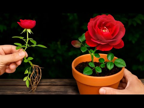 🌹 How to Grow Roses from Cuttings