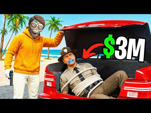 Hunting a $3M Bounty on Corrupt Cop in GTA