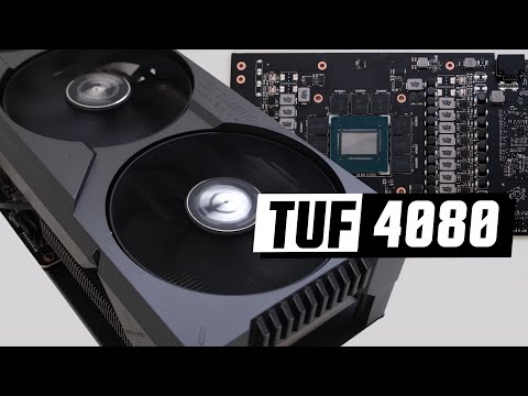 RTX 4080 ASUS TUF Teardown Thermals Deshroud Undervolt Unbox Overclock Thermal Pads Power Target PCB