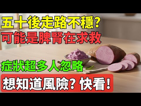 50歲後腿無力？先救脾腎，肌肉才會回來