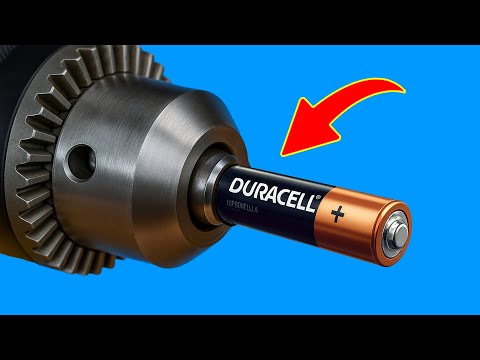 Just insert an old battery into Drill and See what most Millions don't even imagine will happen!!