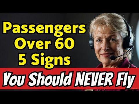 5 Signs You Should NEVER Fly (Especially If You Are Over 60)