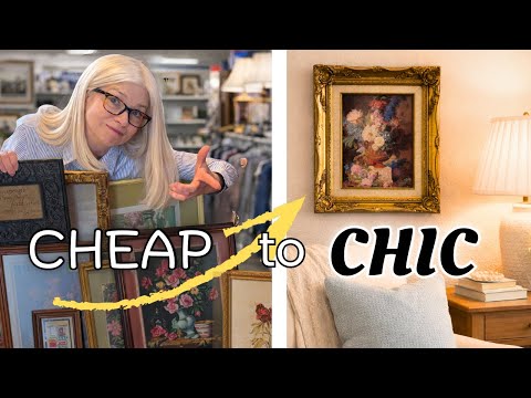 15 DIY Thrift Art Transformations on a Budget