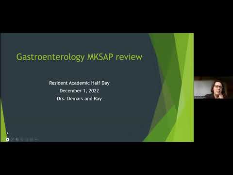 AHD GI MKSAP J Ray and S Demars