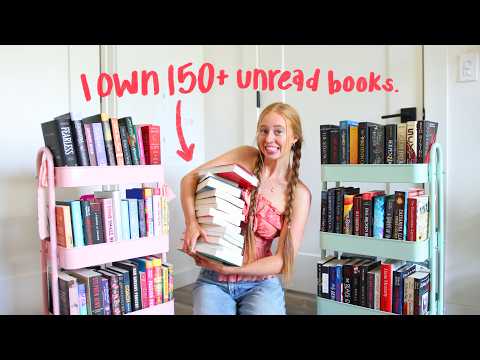 I own 150+ unread books... Here Is Every. Single. One.