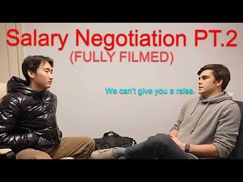 how i negotiated a raise with my boss (i filmed it lol)