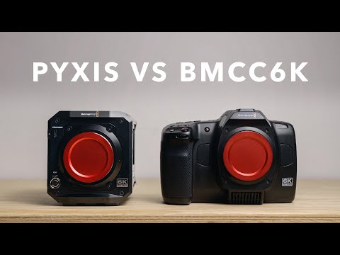 PYXIS VS BMCC6K | Comparison between the new Blackmagic Pyxis 6K and Cinema Camera 6K