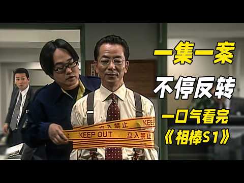 一口氣看完高分推理神作《相棒》，雙男主智破奇案，一集一個故事根本看不過來