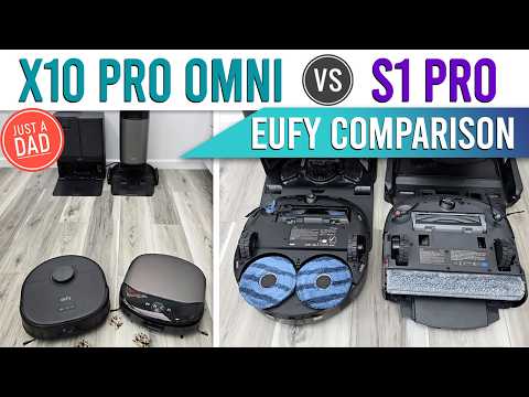 Eufy X10 Pro Omni vs Eufy S1 Pro Robot Vacuum & Mop COMPARISON  Which is BEST?