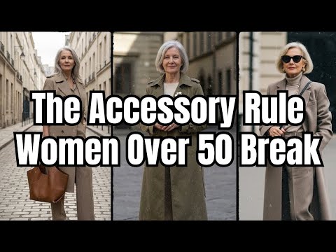 The Biggest Accessory Mistake Women Over 50 Make