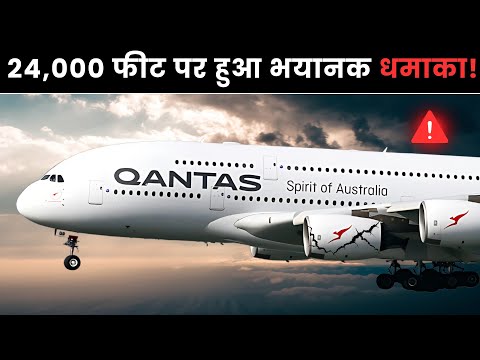 इतिहास की सबसे डरावनी घटना जब 24,000 फीट पर फटा इंजन | Qantas Flight 32