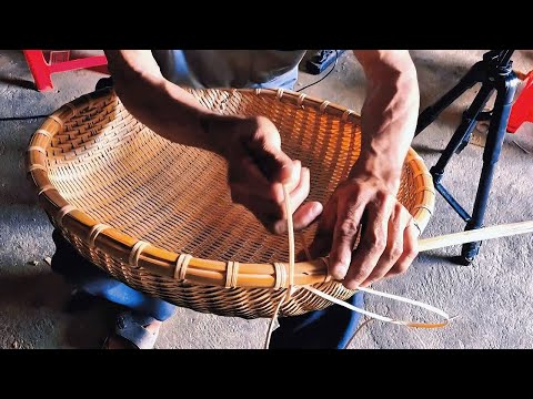 職人が2日で仕上げる竹ざるの製作工程｜伝統竹細工の技