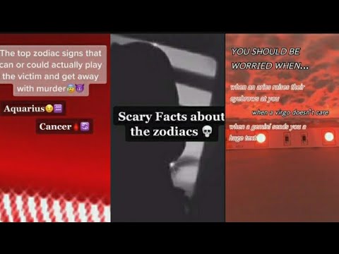 zodiac sign tiktok compilation💝 #2