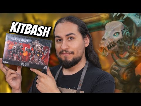 Kitbashing Knights for My Death Guard Army!