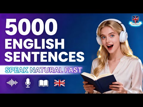 Speak English Naturally with 5000 Real Sentences — Listen, Shadow & Transform Your Fluency