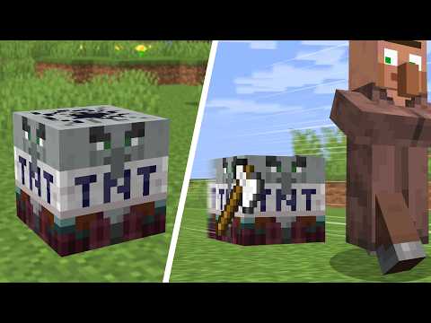 What If Minecraft Mobs Used TNT?