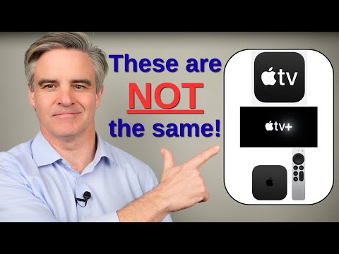 Apple TV App, Apple TV+ and Apple TV 4K are all DIFFERENT. Apple TV simply explained and how to use.