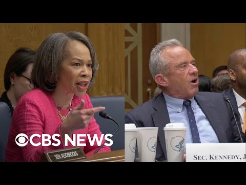 Watch: RFK Jr. accuses Sen. Blunt Rochester of grandstanding when asked about measles