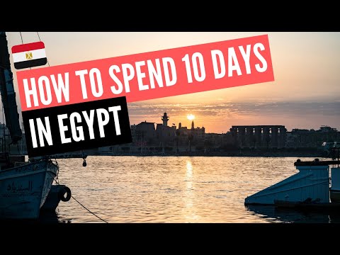 Classic Egypt 10 Day Itinerary 🇪🇬| From Cairo, Luxor, Dahabiya Nile Cruise, and Aswan