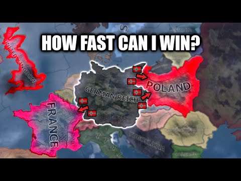 Speedrunning WW2 as Germany (How Fast Can I Win?)