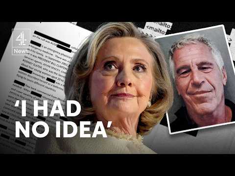 Epstein files: Hillary Clinton testifies she ‘had no idea’