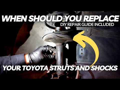 When Should You Replace Toyota Struts and Shocks? And How to Do It!