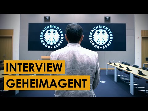Interview with a secret agent of the German Federal Intelligence Service! | BND [English Caption]