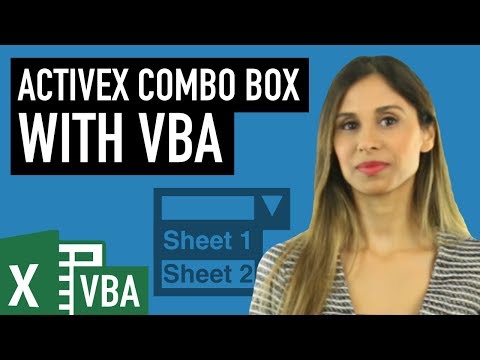Excel ActiveX Combo Box to Select Worksheets with VBA