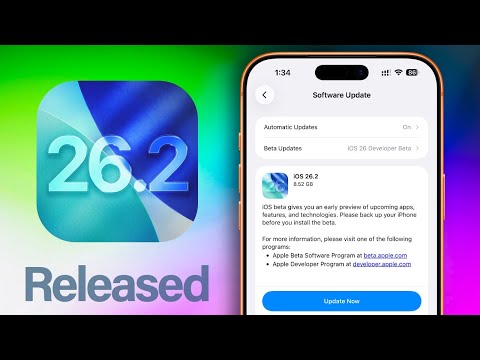 iOS 26.2 Public Release Is HERE- ALL The New Features