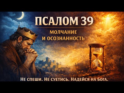 №39 Псалмы Давида. Мудрость Царей 
