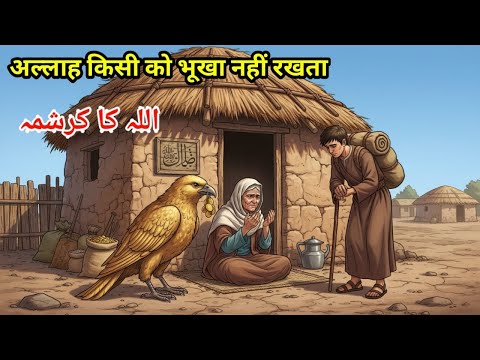 Allah kisi ko bhuka nhi rakhta #islamicstory#storytelling 