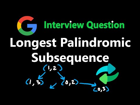 Longest Palindromic Subsequence - Leetcode 516 - Python