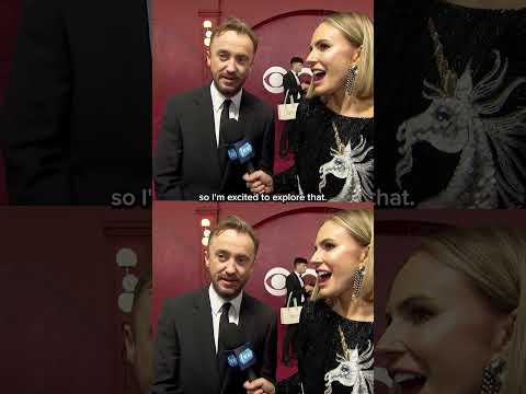 Tom Felton at the Tony Awards